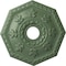 Ekena Millwork Nottingham Ceiling Medallion (Canopies up to 4 5/8"), 18"OD x 3 1/2"ID x 1 1/2"P, Athenian Green CM18NTAGF - alternate 1